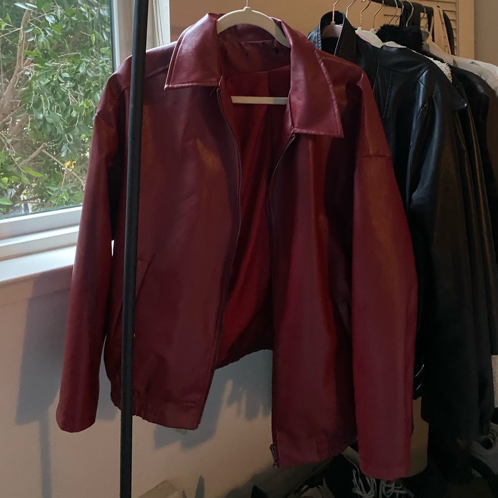 Red Leather Jacket